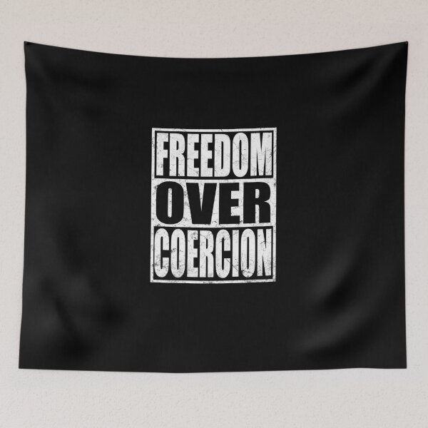 Item preview, FREEDOM OVER COERCION designed and sold by polonisisi41.