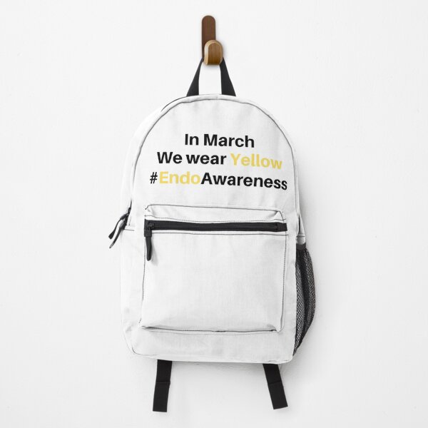 Item preview, In March we wear yellow endoawareness designed and sold by DesignsWithMel.