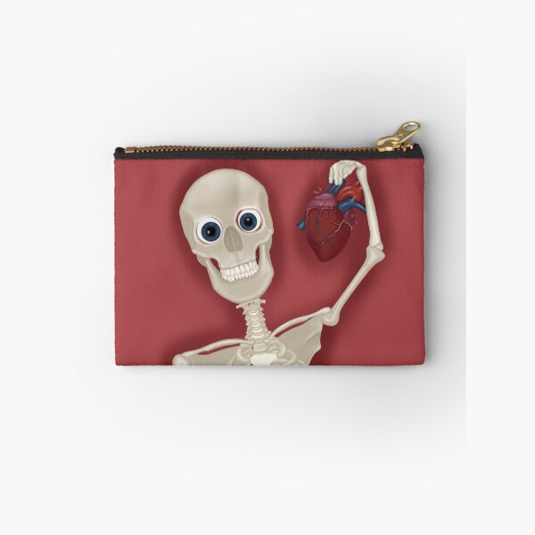 Item preview, skeleton with heart designed and sold by Ileedesign.