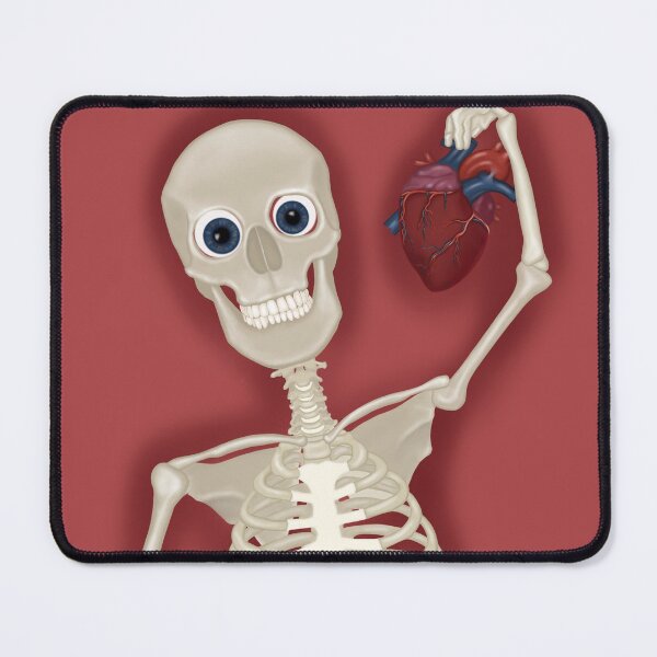 Item preview, skeleton with heart designed and sold by Ileedesign.