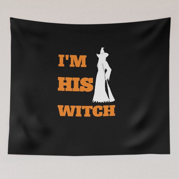 Item preview, IM His Witch - Funny Im his witch , cool halloween gift ideas for couples designed and sold by The Nova Prints .