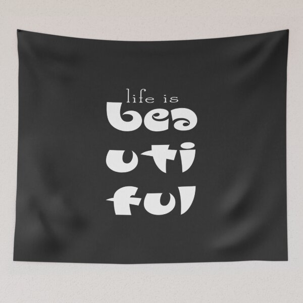 Item preview, Christian Design - Life is Beautiful designed and sold by simplydesignart.