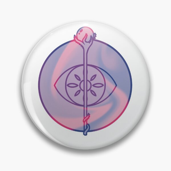 Item preview, Bisexual Warlock Symbol designed and sold by AdlayasDesigns.
