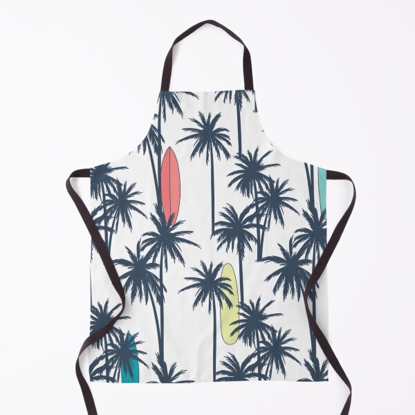 Item preview, Summer seamless pattern design.Palm tree,surfboard vector print For Men's & Women's Fashion designed and sold by TeeFashionShop.