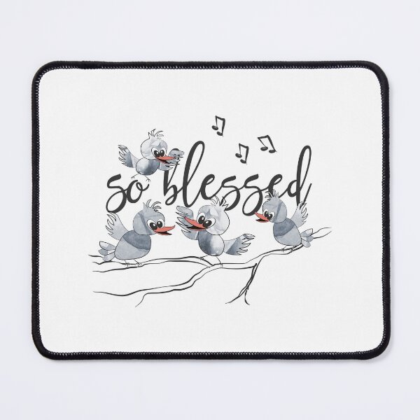Item preview, Christian Design - So Blessed, with Singing Birds designed and sold by simplydesignart.
