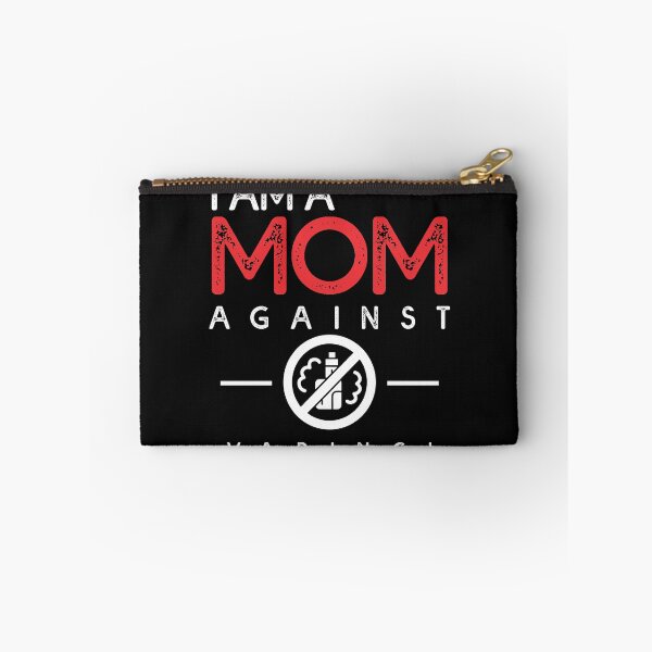 Item preview, I Am A Mom Against Vaping  Cute Text Retro for Mom Lovers designed and sold by Waleedabbasltd.