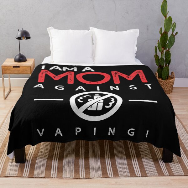 Item preview, I Am A Mom Against Vaping  Cute Text Retro for Mom Lovers designed and sold by Waleedabbasltd.