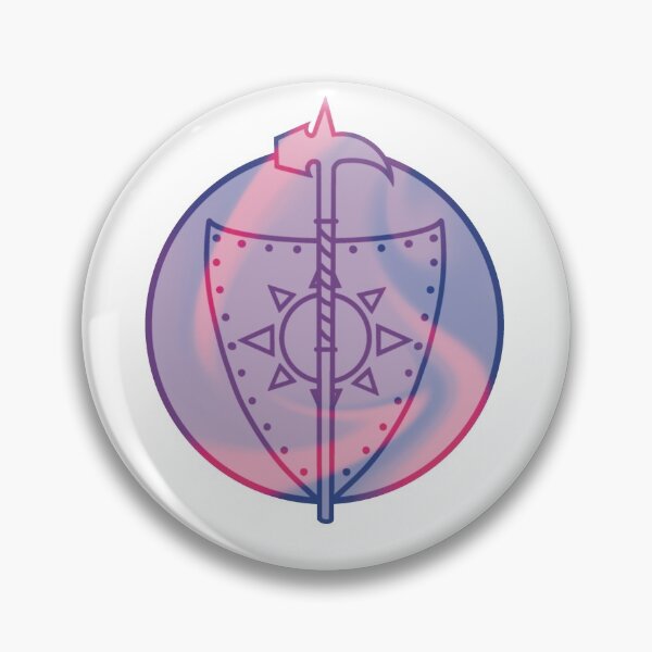Item preview, Bisexual Paladin Symbol designed and sold by AdlayasDesigns.