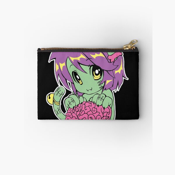 Item preview, Zombie Kitty Likes Brainz Cute Kawaii designed and sold by spookyruthy.