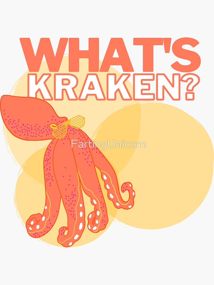 Octopus Tentacle Kraken' Sticker