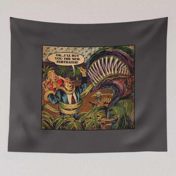 Item preview, Vintage Fertilizer Retro Horror Carnivorous Plant Keeper Gift designed and sold by TheAplus.