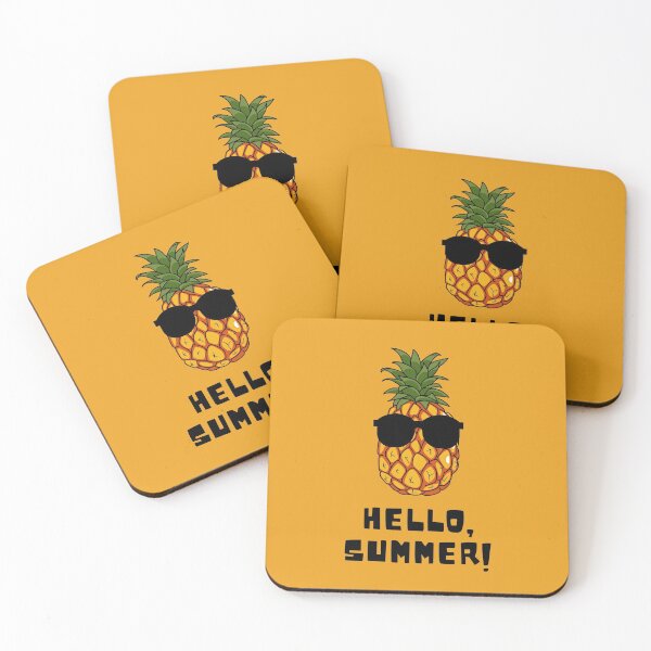 Item preview, Hello Summer, Pineapple designed and sold by LostTraveller.