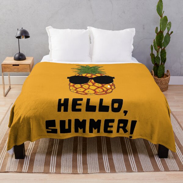 Item preview, Hello Summer, Pineapple designed and sold by LostTraveller.