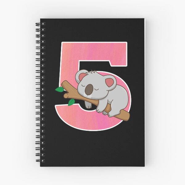 Item preview, Koala Bear Girls 5th Birthday Turning 5 Koala Birthday Gear designed and sold by DynamicDesign.