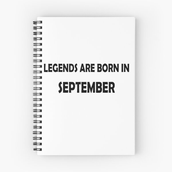 Item preview, Legends are born in september designed and sold by designArt95.
