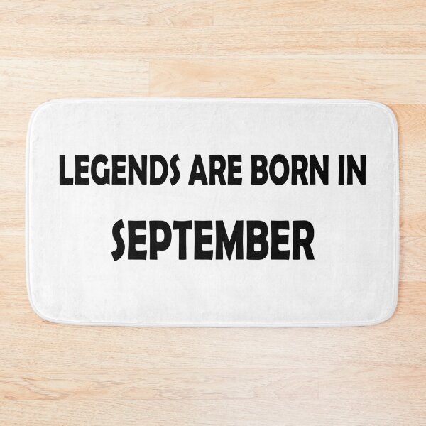 Item preview, Legends are born in september designed and sold by designArt95.