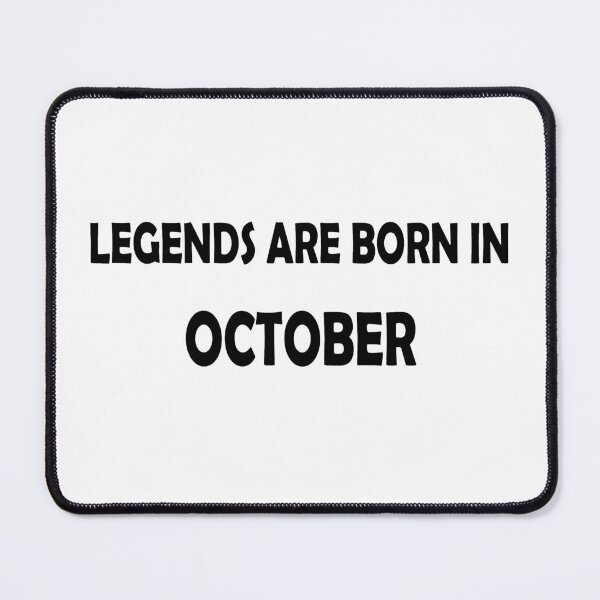 Item preview, Legends are born in october designed and sold by designArt95.