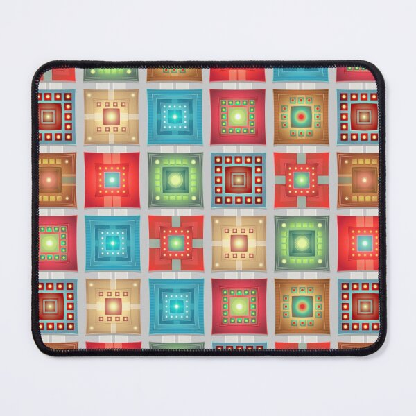 Item preview, Colorful Tiles Pattern designed and sold by livianasgifts.