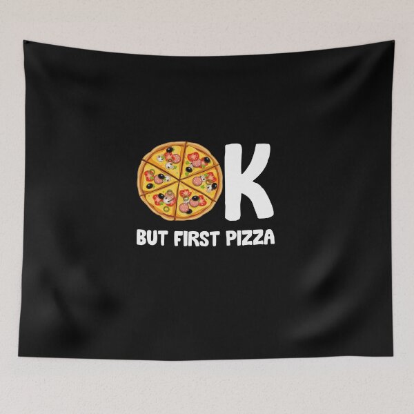 Item preview, Ok But First Pizza trending designed and sold by polonisisi41.