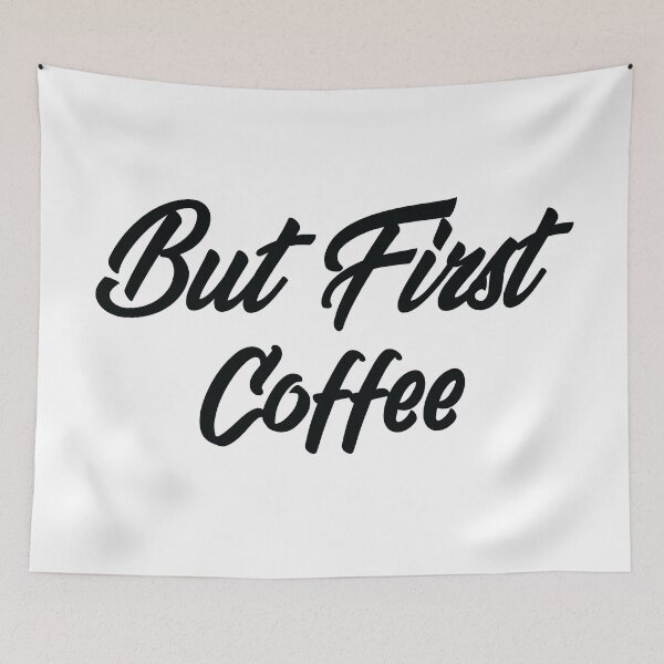 Item preview, But first coffee / coffee lovers / Coffee Lover Gift designed and sold by kpluslk.