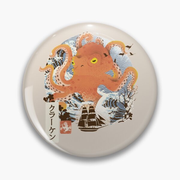 Item preview, Kraken Waves designed and sold by Dan Elijah Fajardo.