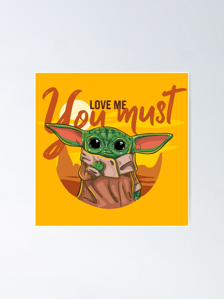 Alternate view of Love me You must! Poster