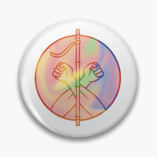 Item preview, LGBTQ+ Monk Symbol designed and sold by AdlayasDesigns.