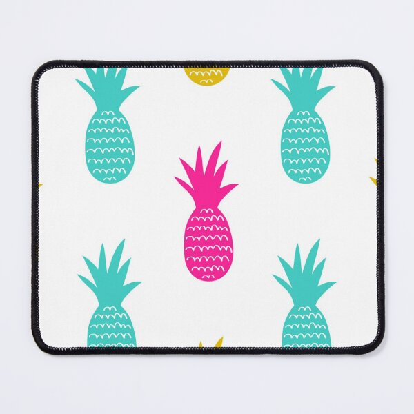 Item preview, Fun pineapple faces seamless designed and sold by Gurshnet68.