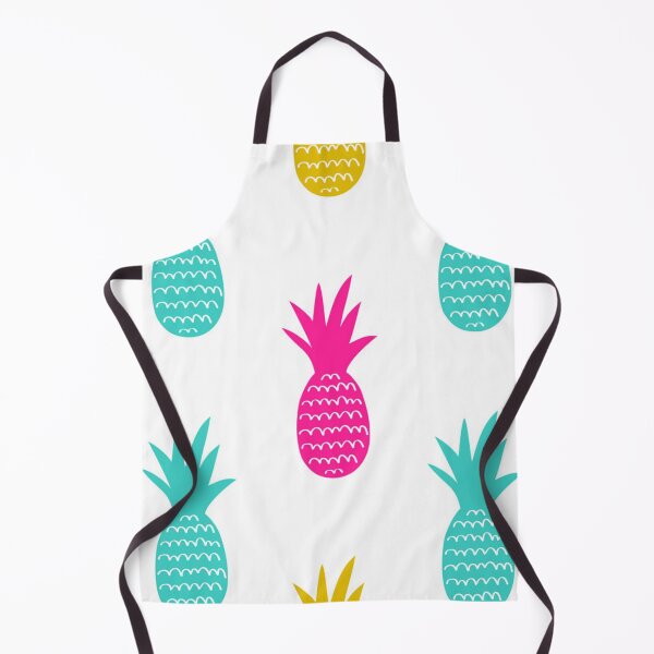 Item preview, Fun pineapple faces seamless designed and sold by Gurshnet68.