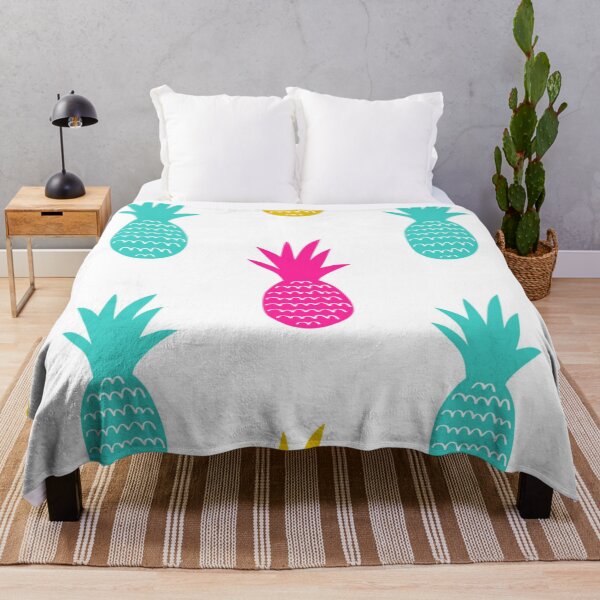 Item preview, Fun pineapple faces seamless designed and sold by Gurshnet68.