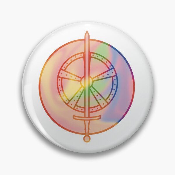 Item preview, LGBTQ+ Fighter Symbol designed and sold by AdlayasDesigns.