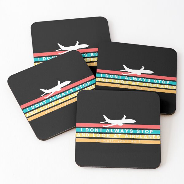Item preview, I Dont Always Stop And Look At Airplanes designed and sold by Nxt-Lvl-Awesome.