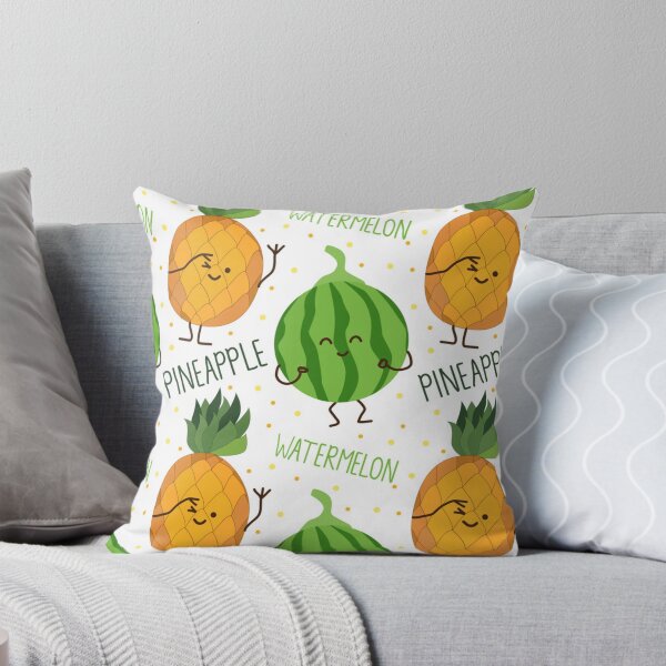 Item preview, Fun pineapple faces seamless designed and sold by Gurshnet68.