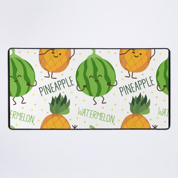 Item preview, Fun pineapple faces seamless designed and sold by Gurshnet68.