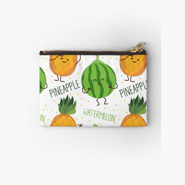 Item preview, Fun pineapple faces seamless designed and sold by Gurshnet68.