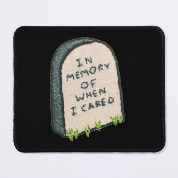 Item preview, Gravestone (In Memory Of When I Cared) designed and sold by zrvby.