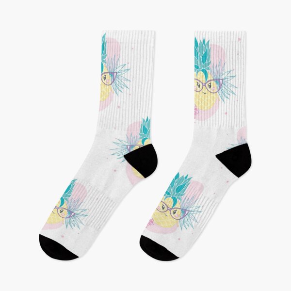 Item preview, Fun pineapple faces seamless designed and sold by Gurshnet68.