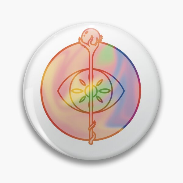 Item preview, LGBTQ+ Warlock Symbol designed and sold by AdlayasDesigns.