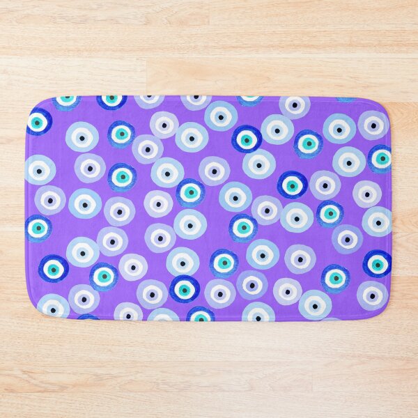Item preview, Evil Eye Pattern Lavender Blue designed and sold by laurabethlove.