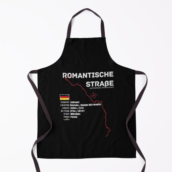 Item preview, Romantische Strasse - Romantic Road Germany Trail Sticker & T-Shirt designed and sold by OuterShellUK.