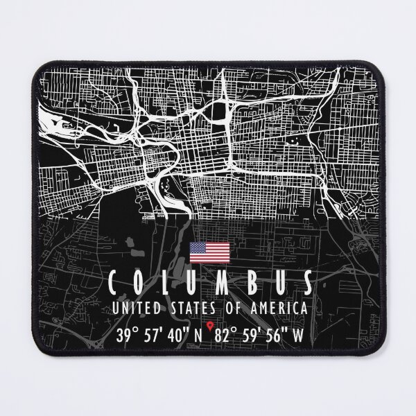 Item preview, COLUMBUS MAP USA designed and sold by hatimelhag.