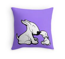 english bull terrier pillow