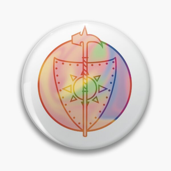 Item preview, LGBTQ+ Paladin Symbol designed and sold by AdlayasDesigns.