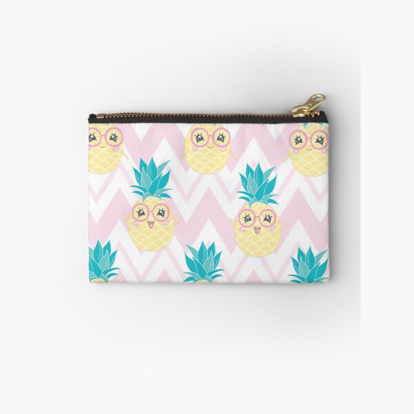 Item preview, Fun pineapple faces seamless designed and sold by Gurshnet68.