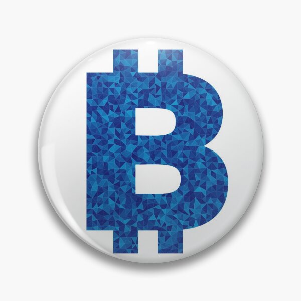 Item preview, Bitcoin Iconic Blue Marble Design designed and sold by BitcoinDesigns.