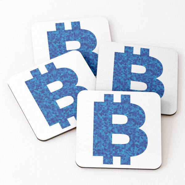 Item preview, Bitcoin Iconic Blue Marble Design designed and sold by BitcoinDesigns.