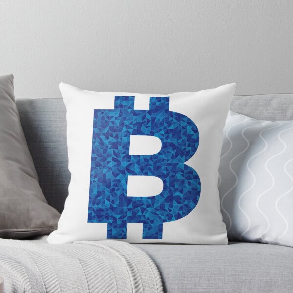 Item preview, Bitcoin Iconic Blue Marble Design designed and sold by BitcoinDesigns.