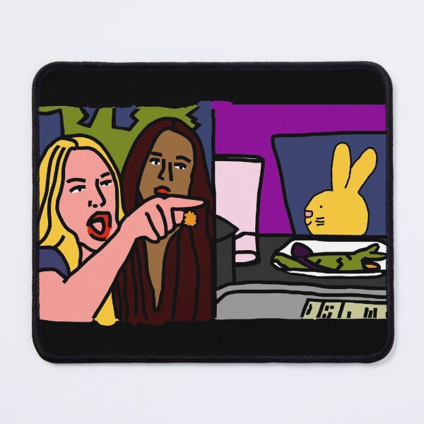 Item preview, Woman Yelling at Cat Memes with the Easter Bunny designed and sold by ellenhenry.