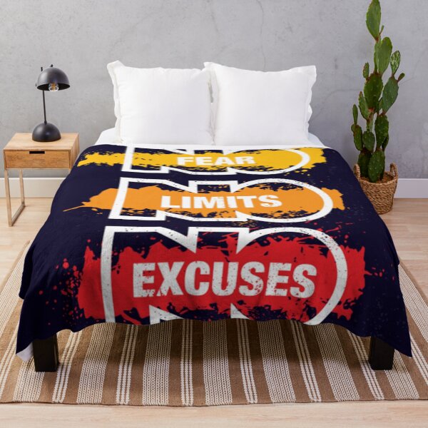 Item preview, No Fear. No Limits. No Excuses. designed and sold by Golden-place.