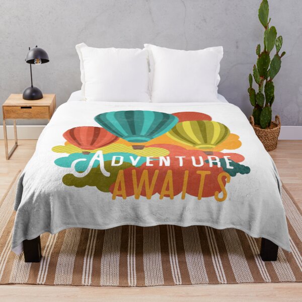 Item preview, Adventure Awaits Hot Air Balloons designed and sold by JannaSalak.